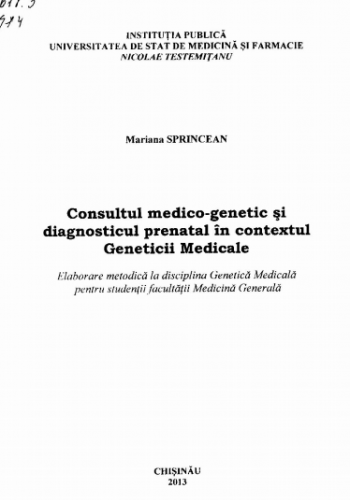 CONSULT MEDICO-GENETIC