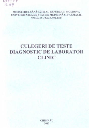 laborator clinic