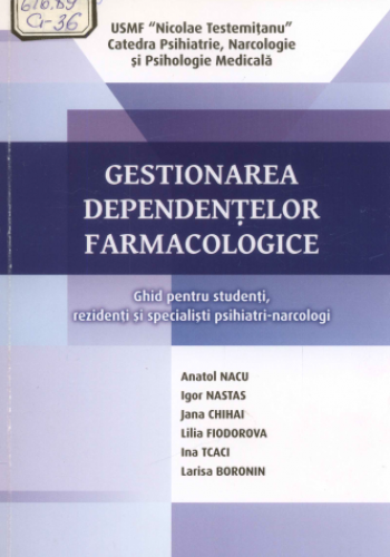 dependenta narcologica