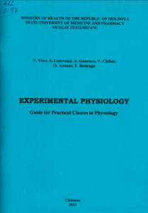experimental physiology
