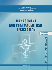 management si legislatia farmaceutica